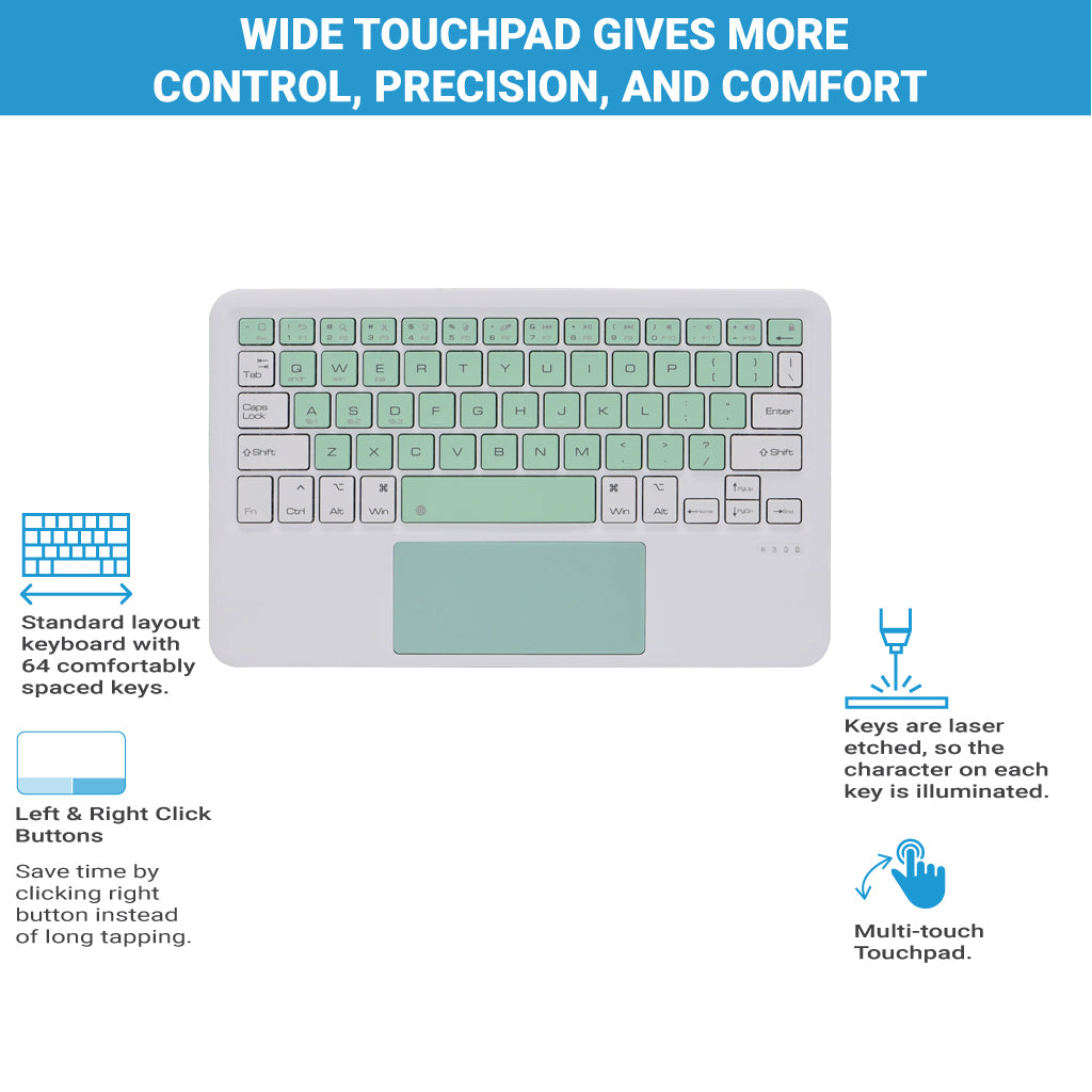 Concept-kart-B102-Wireless-Keyboard-WhiteandGreen-1-_9