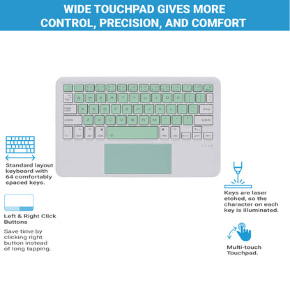 Concept-kart-B102-Wireless-Keyboard-WhiteandGreen-1-_9
