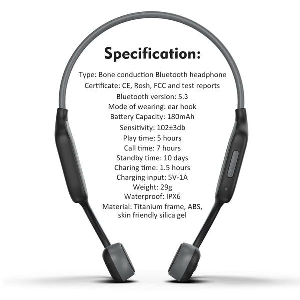 PARAMITA - DG08 Wireless Bone Conduction Headphone - 5