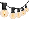 TECPHILE - G40 LED String Light Bulbs - 2