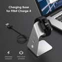 TECPHILE - Wireless Charging Dock Stand for Fitbit Charge - 2