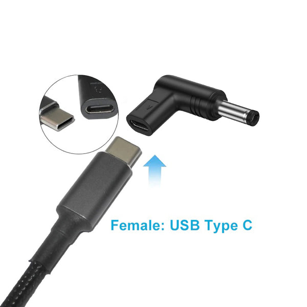 TECPHILE - 12V USB C PD to DC Charging Converter - 33