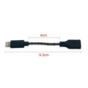 AUDIOCULAR - Type C Female to lighting Male Cable - 3