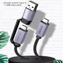 URVNS - C43 PD100W 2 IN 1 USB-C Cable - 9