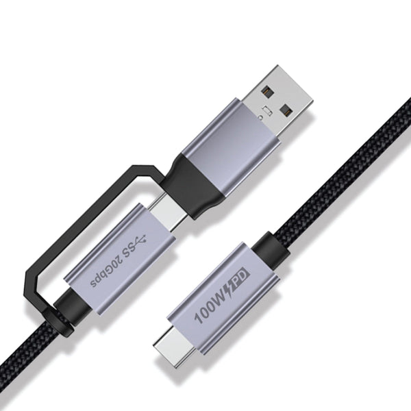 URVNS - C43 PD100W 2 IN 1 USB-C Cable - 1