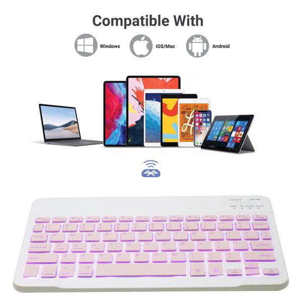TECPHILE - CS030D Wireless Keyboard - 23