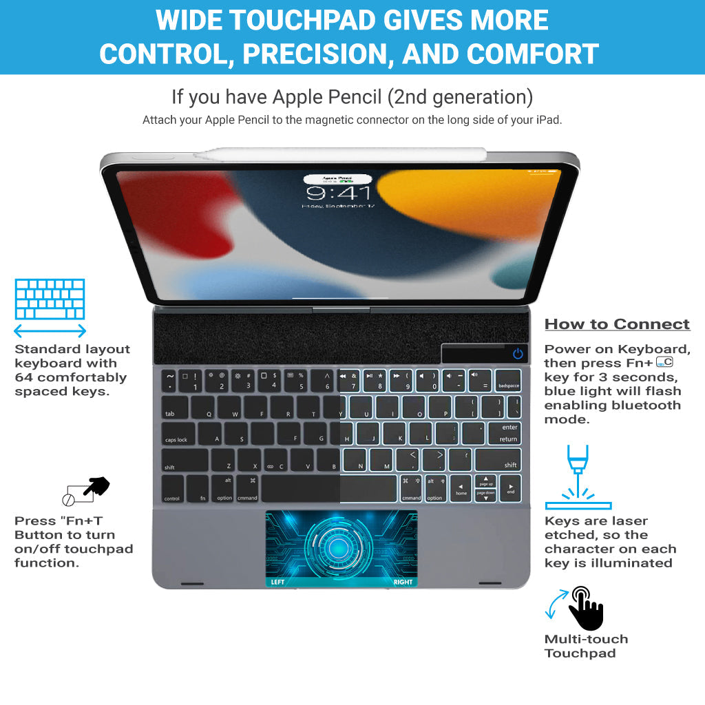 Doqo-F109-Pro-Magnetic-Keyboard-Case-for-iPad-Grey-1-_3