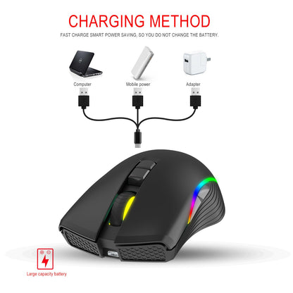 HXSJ - T26 Wireless Gaming Mouse